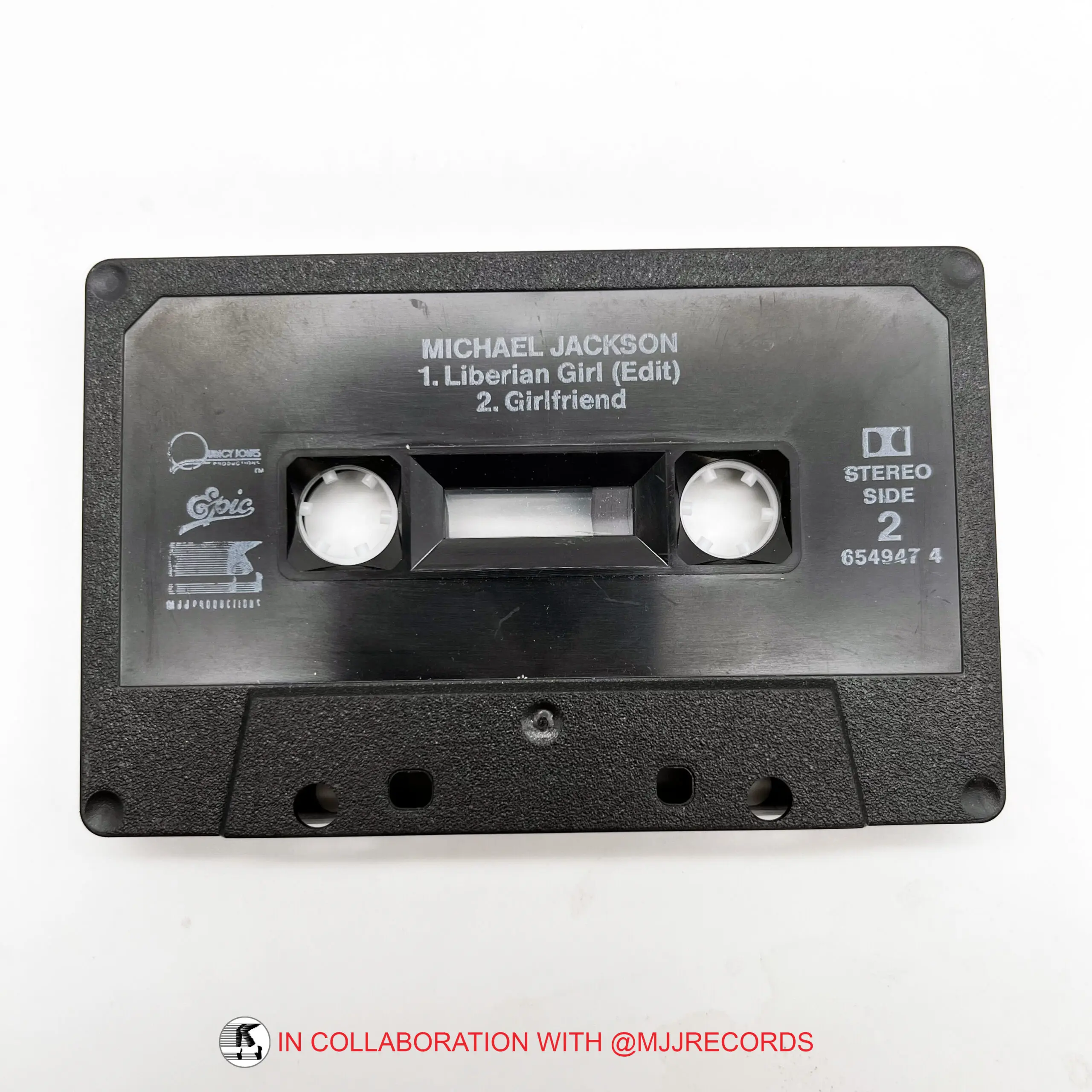 Michael Jackson 'LIBERIAN GIRL' Super Rare Single Cassette