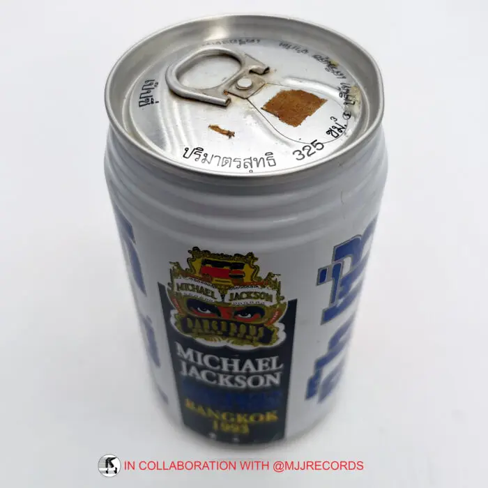 Michael Jackson Pepsi Full Can Dangerous World Tour