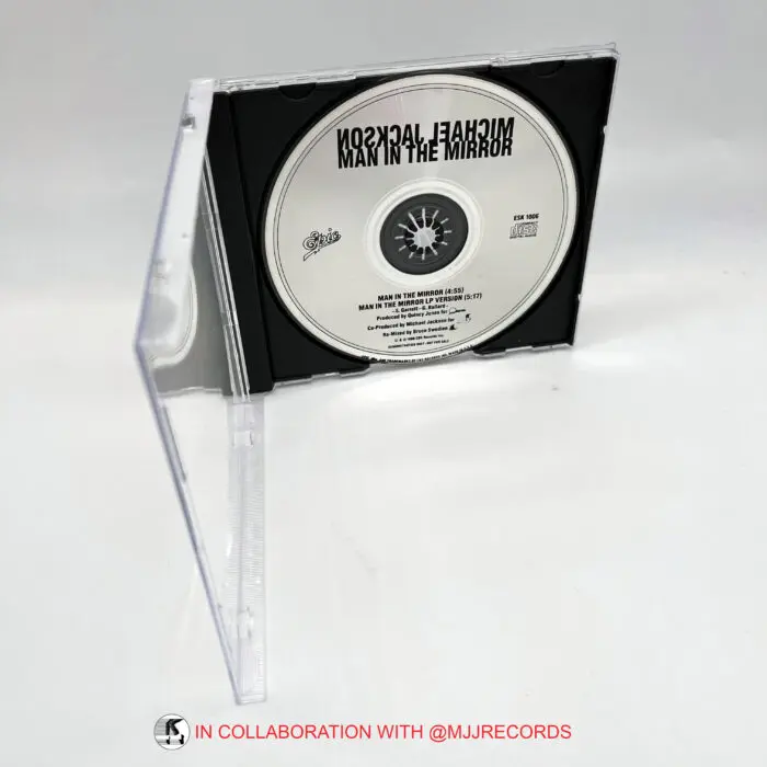 Michael Jackson 'MAN IN THE MIRROR' Promo CD (USA) – Michael
