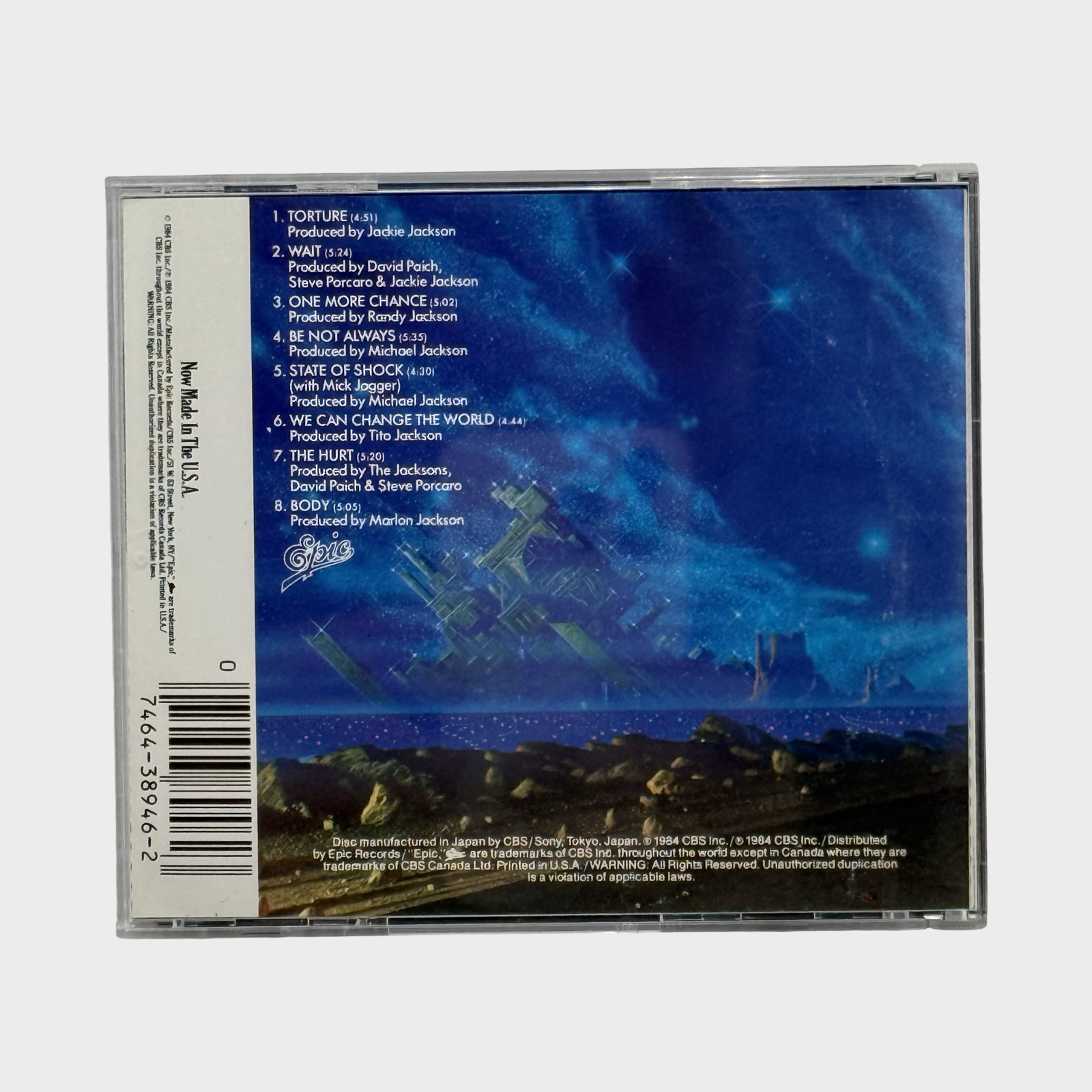 The Jacksons 'Victory' CD (USA) Copy – Michael Jackson Market