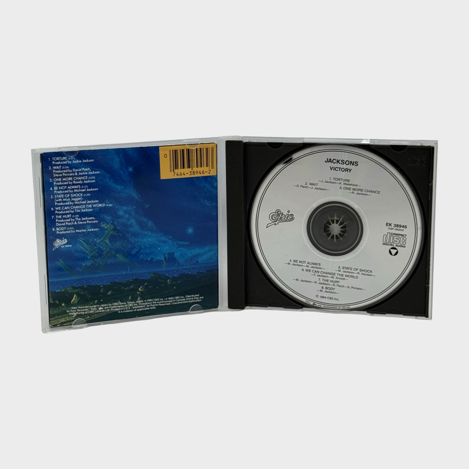The Jacksons 'Victory' CD (USA) Copy – Michael Jackson Market