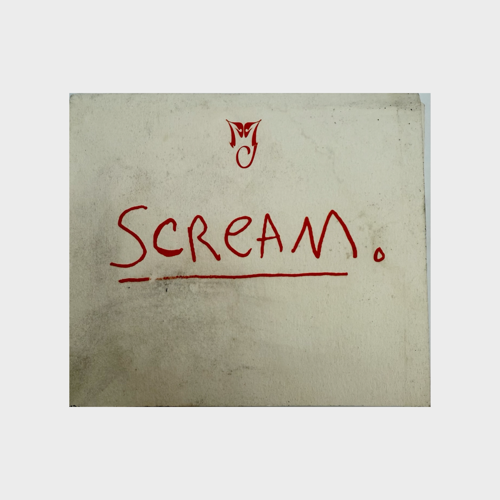 Michael Jackson 'Scream' Promo CD Single (UK) – Michael Jackson Market