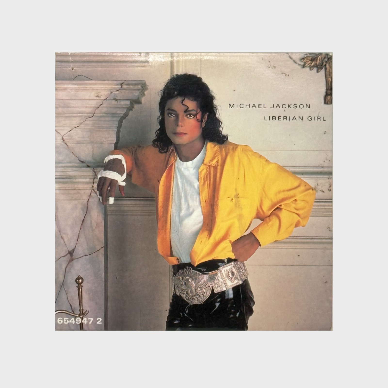 Michael Jackson 'Liberian Girl' Cardsleeve CD Single (UK