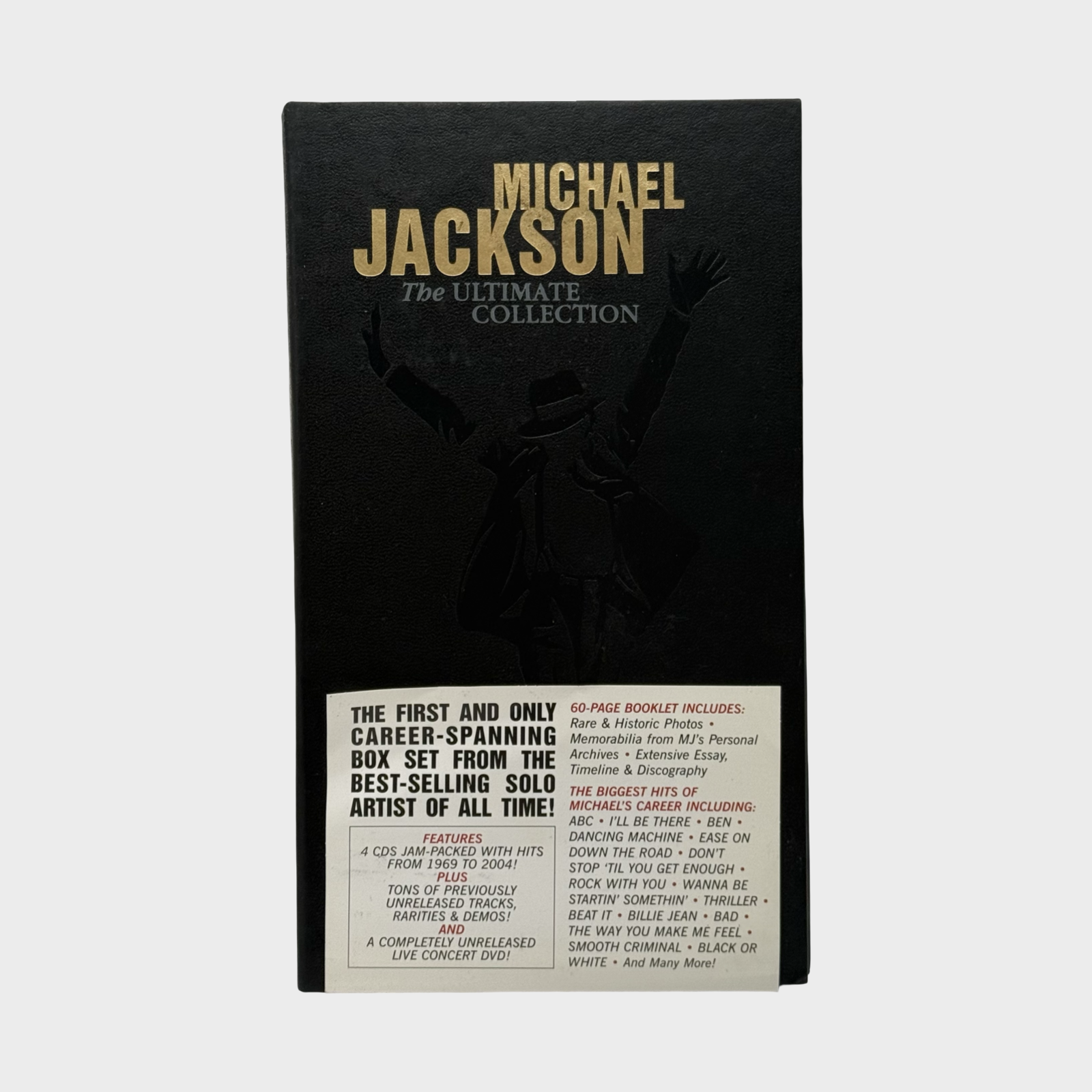 Michael Jackson 'The Ultimate Collection' CD/DVD Boxset (EURO