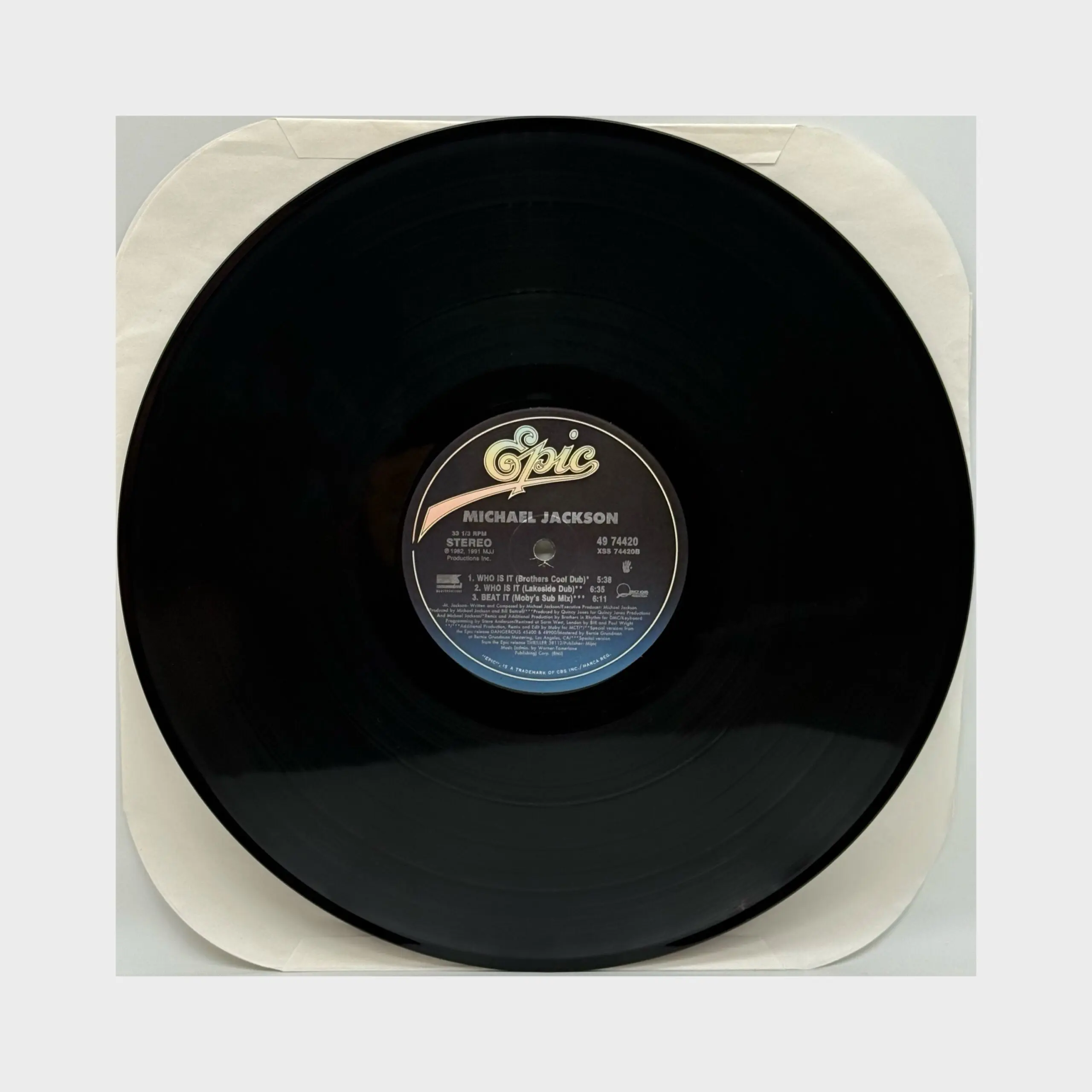 Michael Jackson Who Is It 12” Single (USA) – Michael Jackson Market