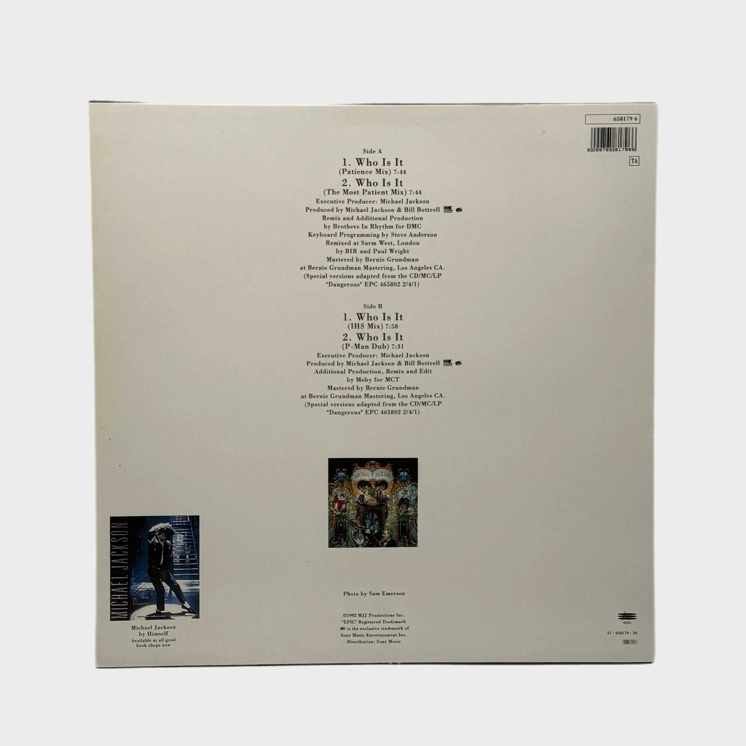 k2180 Michael Jackson / Who Is It 12インチ Michael Jackson Who Is It 12” Single (USA) – Michael Jackson Market