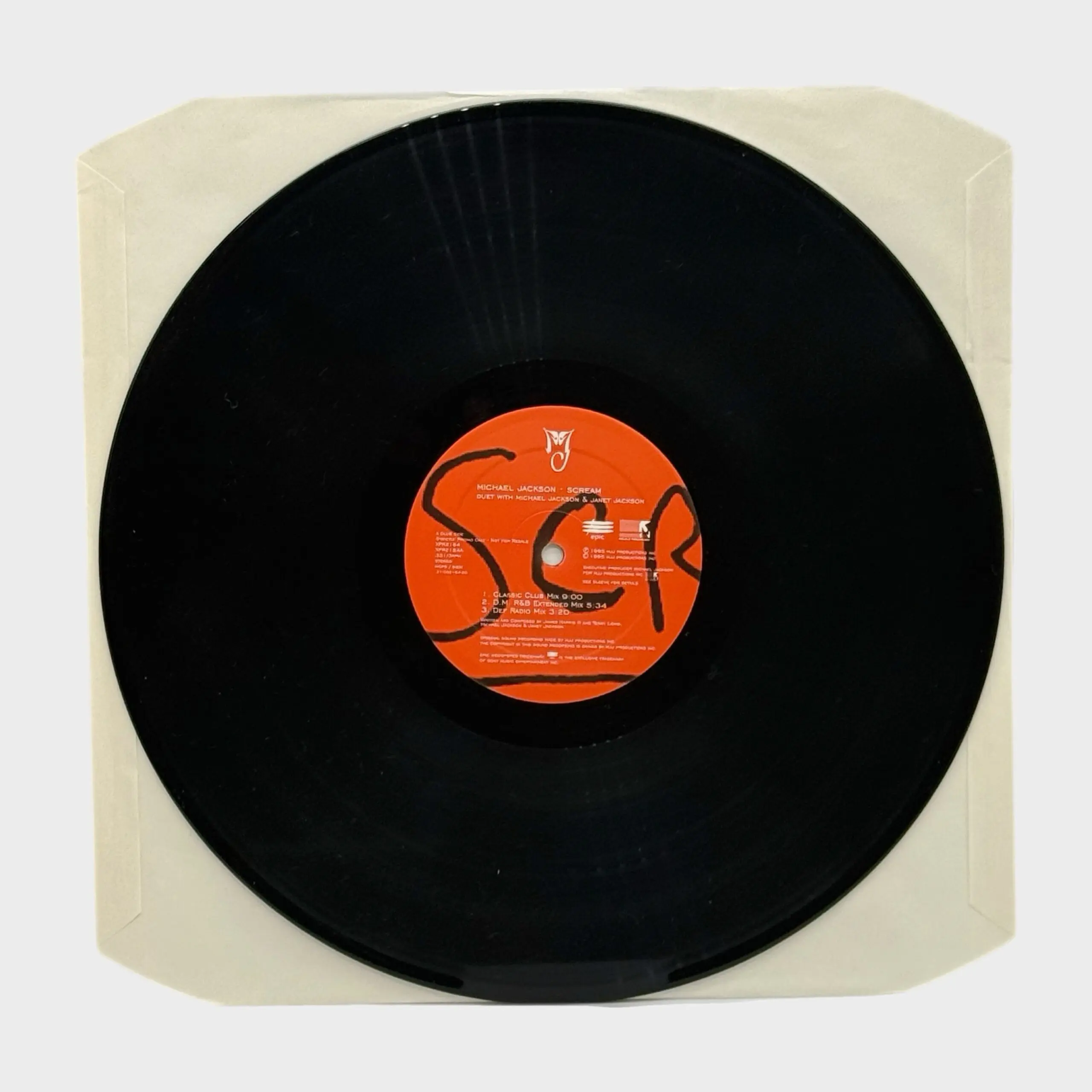 Michael Jackson 'Scream' Remixes 12” Single (UK) – Michael Jackson
