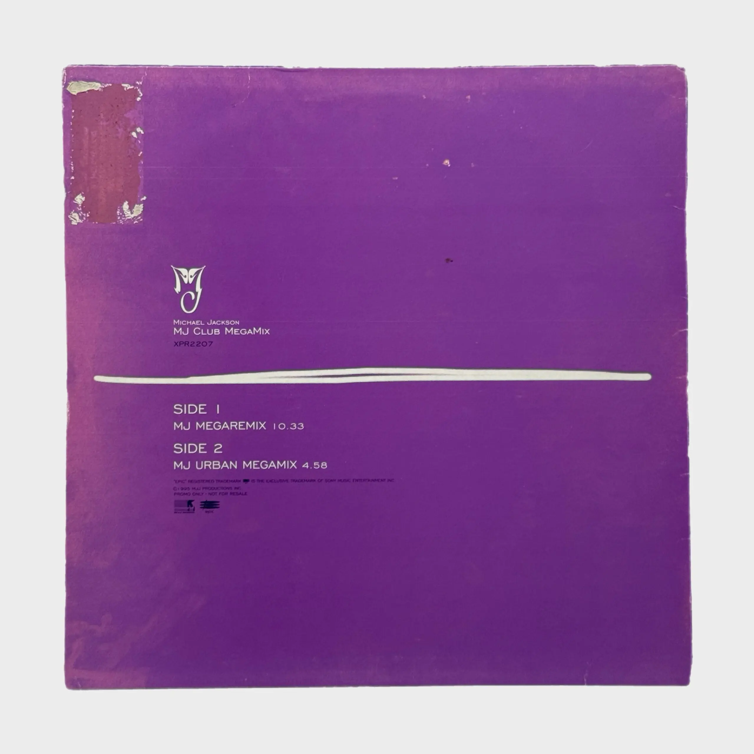 Michael Jackson Club Megamix 12″ Single (UK) – Michael Jackson Market
