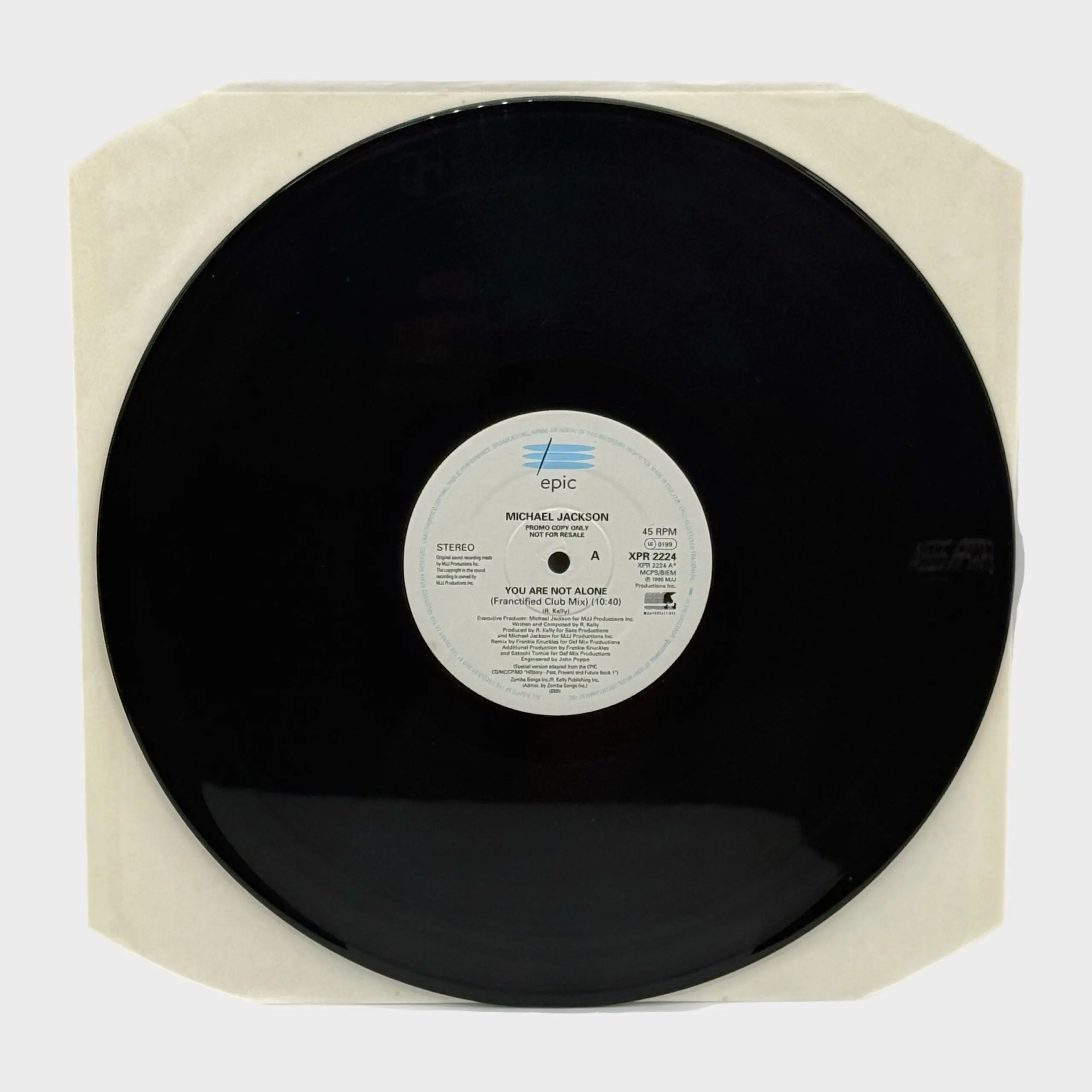 Michael Jackson You Are Not Alone Remixes 12” Single (UK