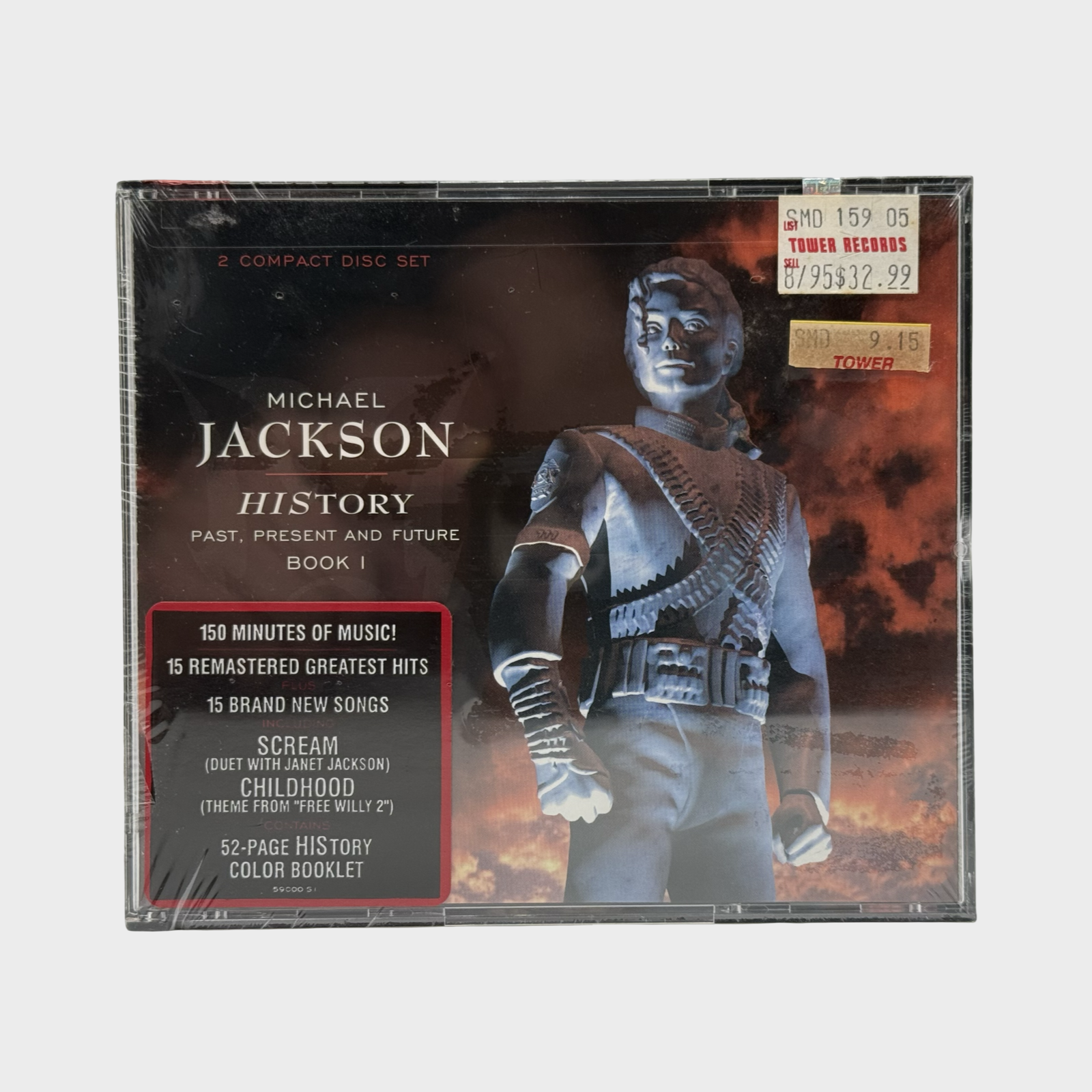 Michael Jackson 'HIStory' Sealed CD (USA) – Michael Jackson Market