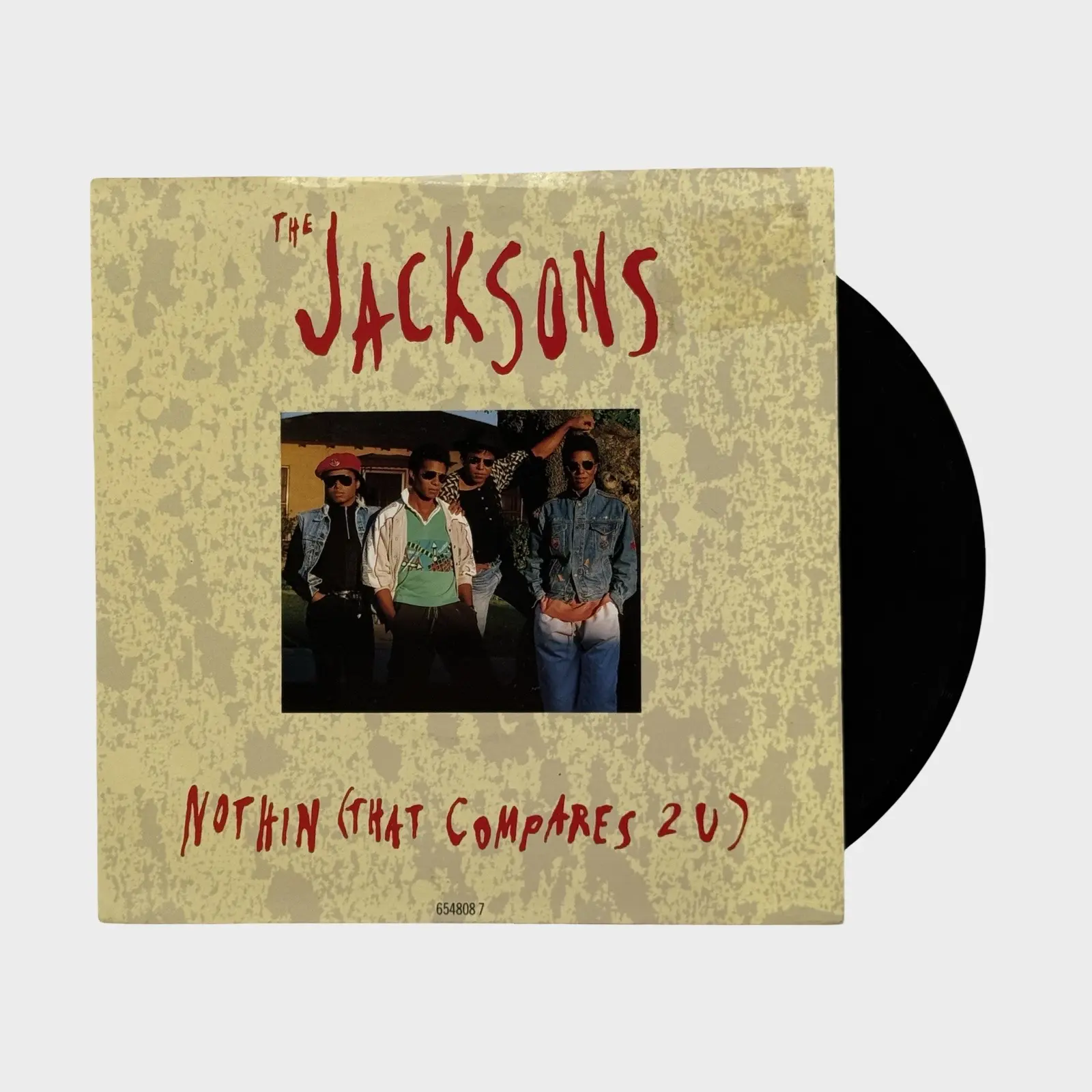 The Jacksons 'Nothin (That Compares 2 U)' 7″ 45 Single (UK