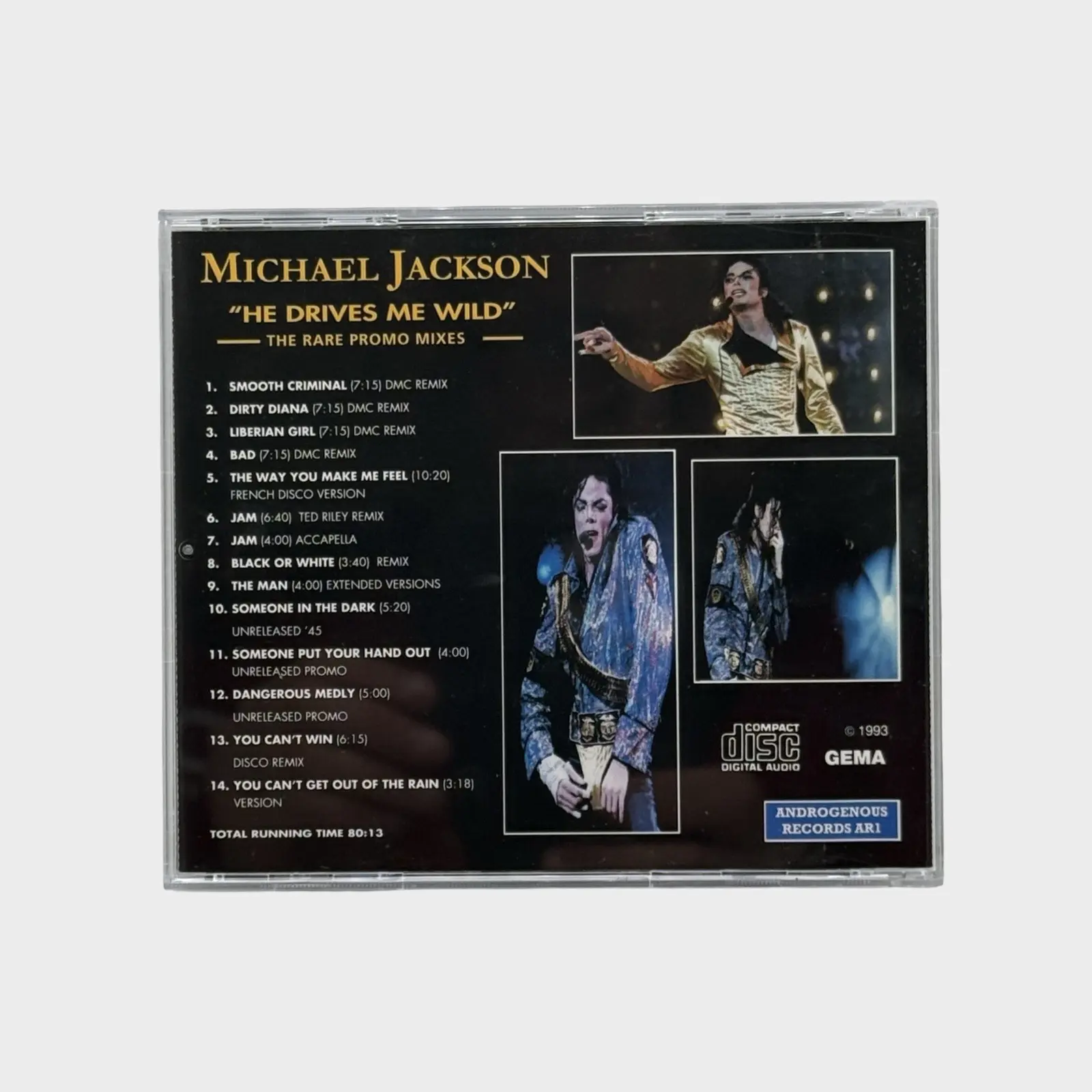 Michael Jackson He Drives Me Wild CD (EURO) – Michael Jackson Market