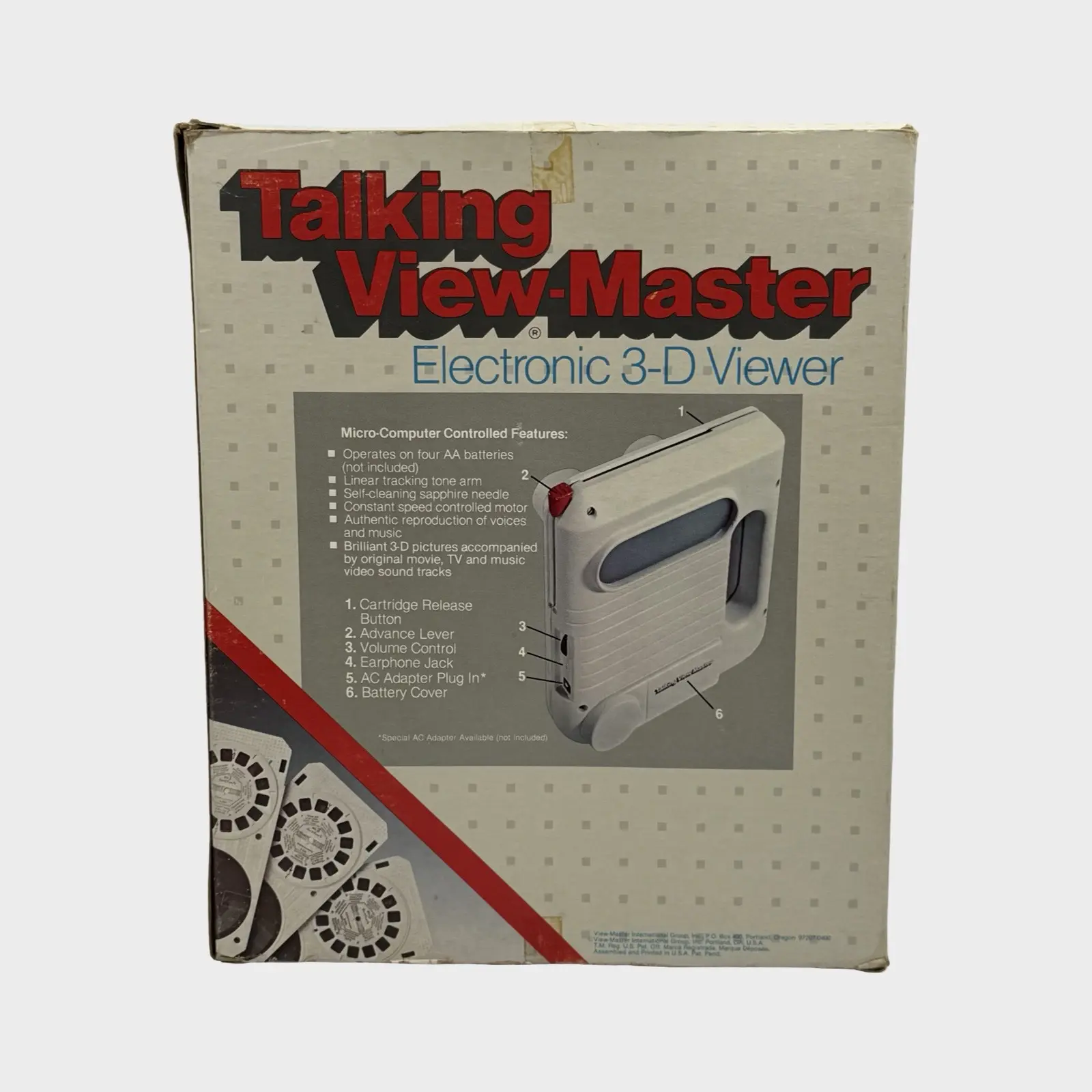 Michael Jackson Thriller Talking View-Master Electronic 3-D Viewer