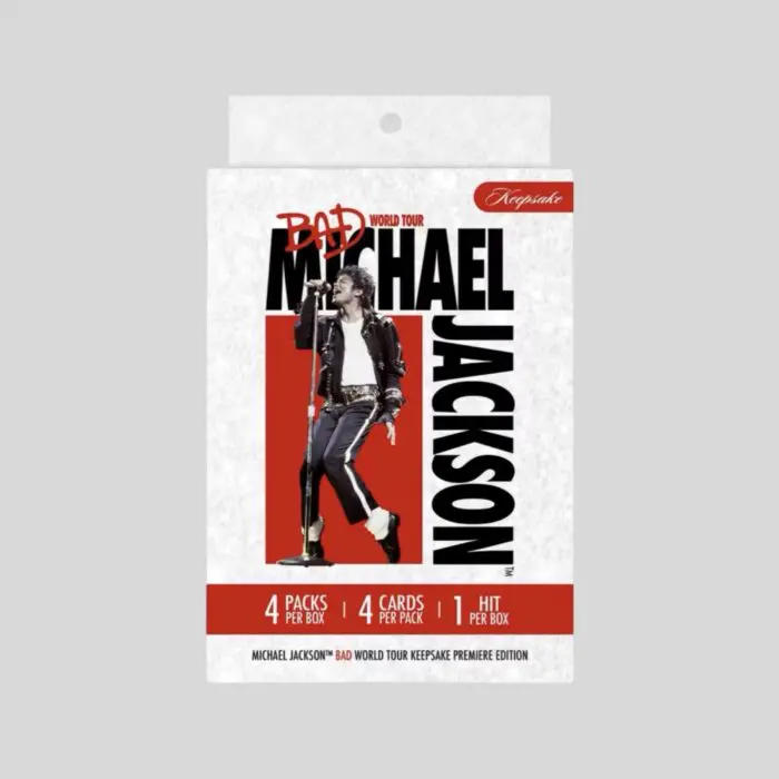 Michael Jackson BAD World Tour Keepsake Premiere Collection - Mini Box