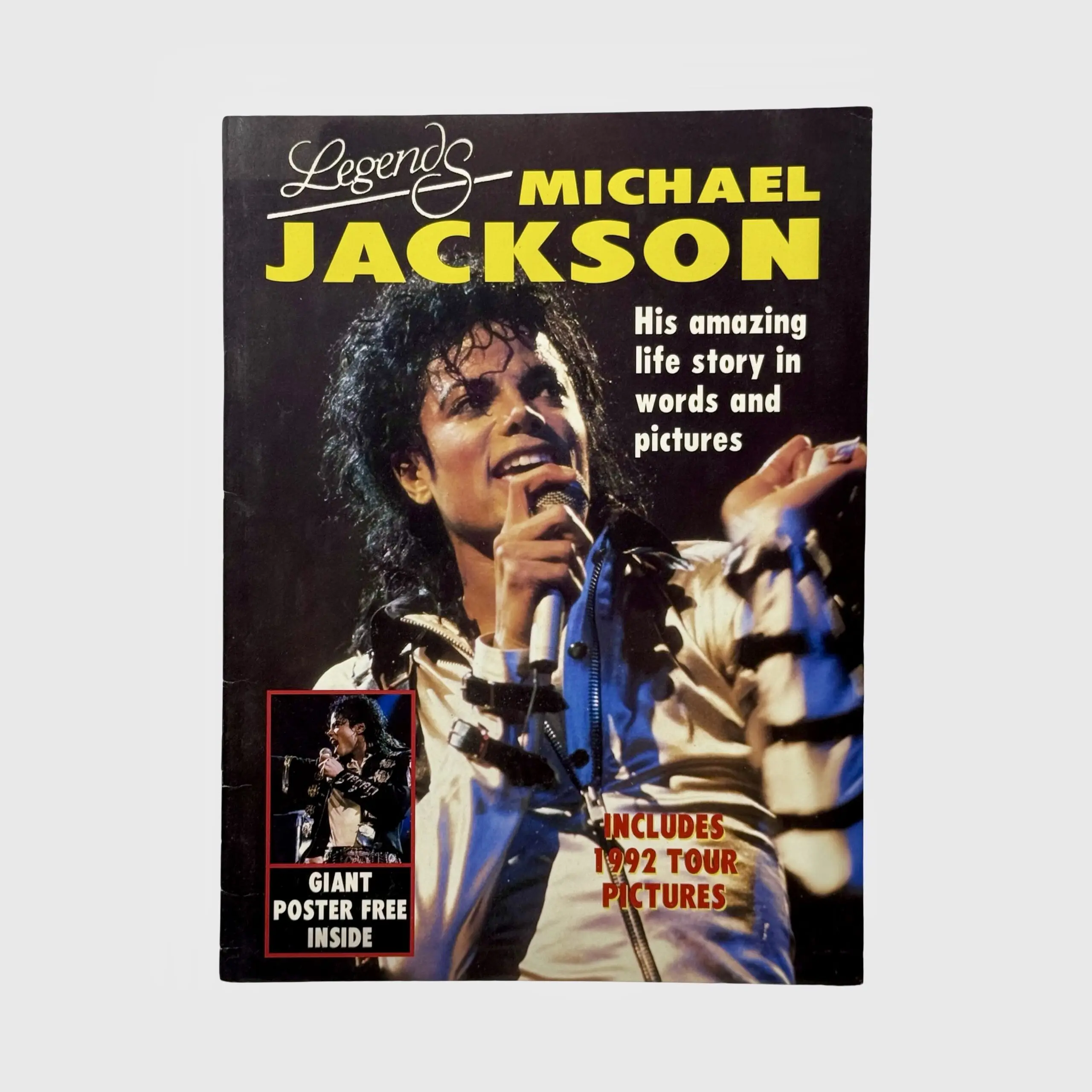 Legends Magazine Featuring Michael Jackson 1988