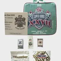 Michael Jackson Super Bowl XXVII Cushion with White Half Time