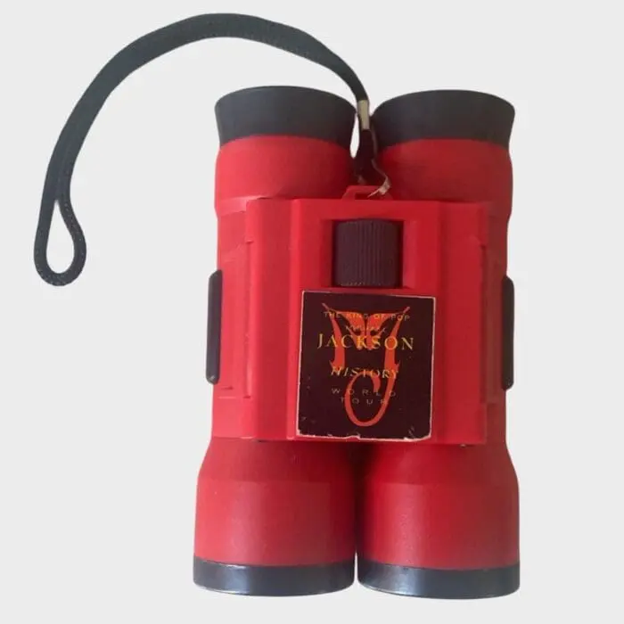 Michael Jackson HIStory World Tour Binoculars Red