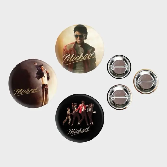 Michael (2026) Movie Set of 3 Badges Buttone