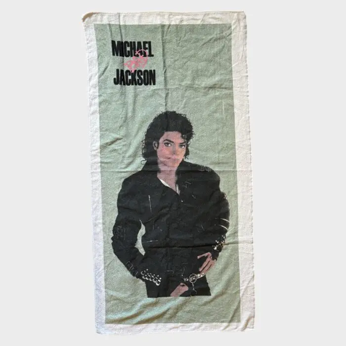 Michael Jackson BAD Official Towel