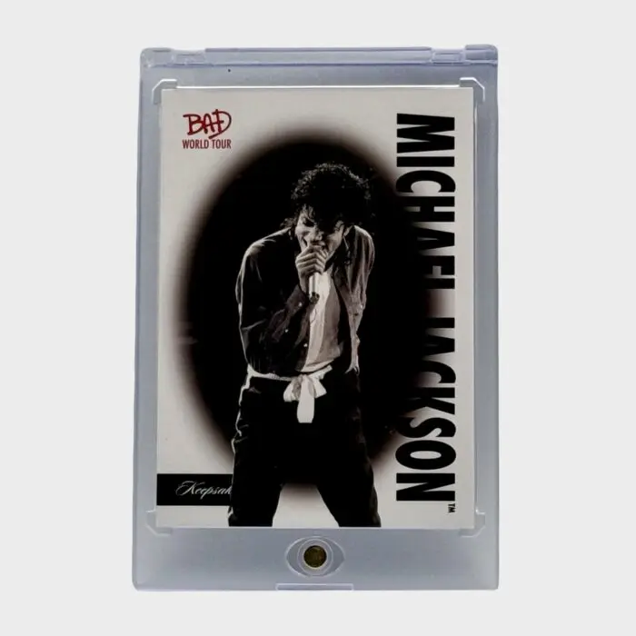 Michael Jackson BAD Tour Keepsake Trading Card # 5