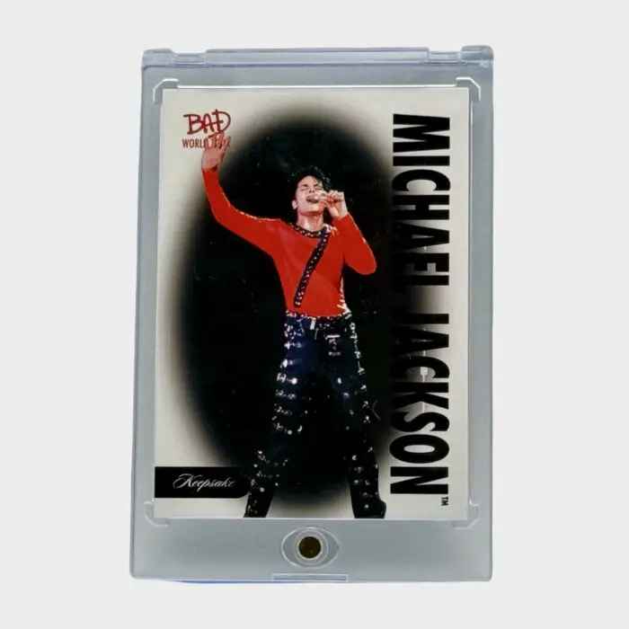 Michael Jackson BAD Tour Keepsake Trading Card # 11