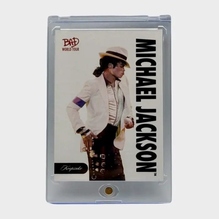 Michael Jackson BAD Tour Keepsake Trading Card # 13
