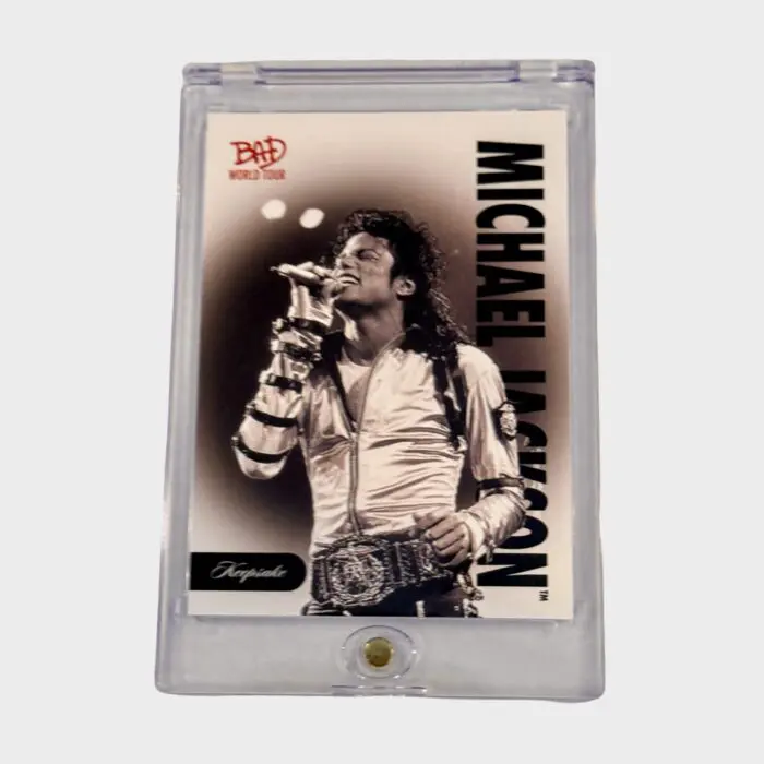 Michael Jackson BAD Tour Keepsake Trading Card # 15