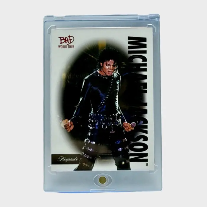 Michael Jackson BAD Tour Keepsake Trading Card # 16