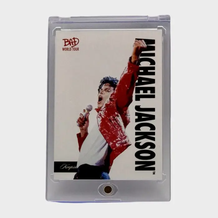 Michael Jackson BAD Tour Keepsake Trading Card # 18