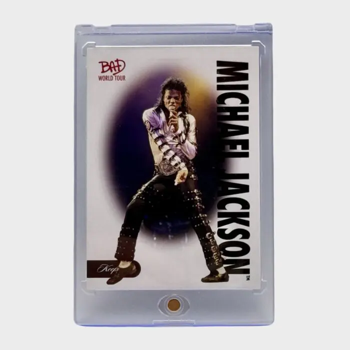 Michael Jackson BAD Tour Keepsake Trading Card # 21