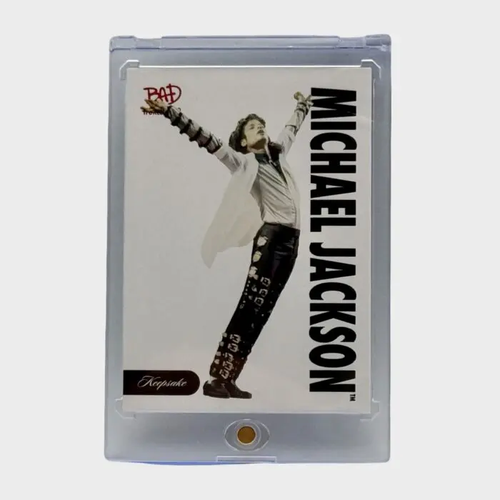Michael Jackson BAD Tour Keepsake Trading Card # 22