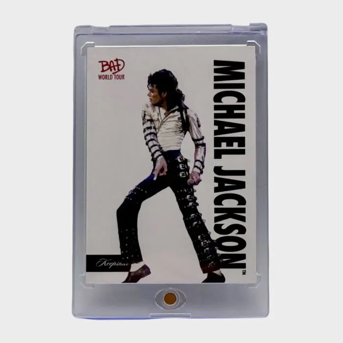 Michael Jackson BAD Tour Keepsake Trading Card # 23