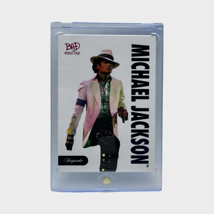 Michael Jackson BAD Tour Keepsake Trading Card # 25