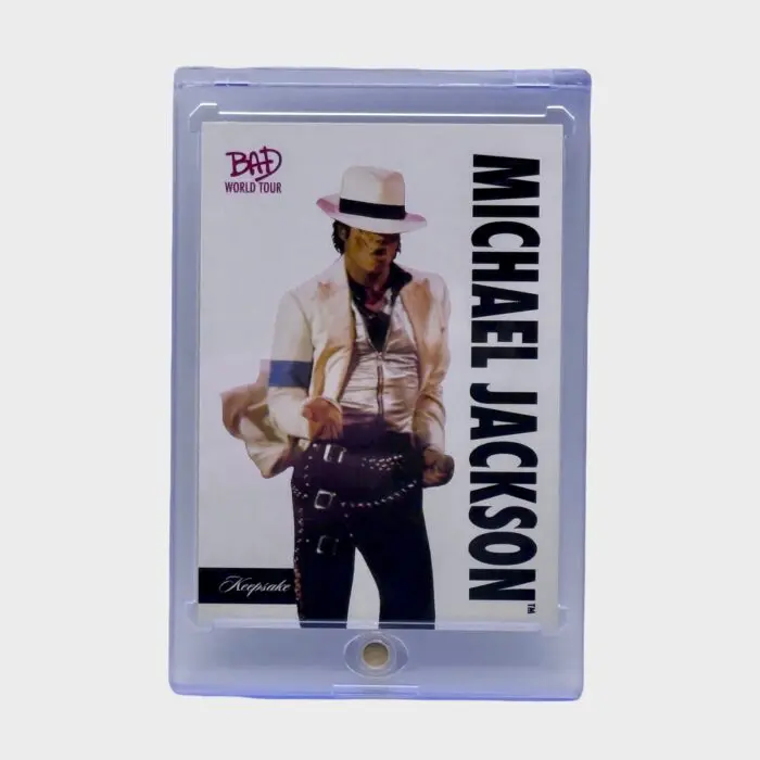 Michael Jackson BAD Tour Keepsake Trading Card # 26