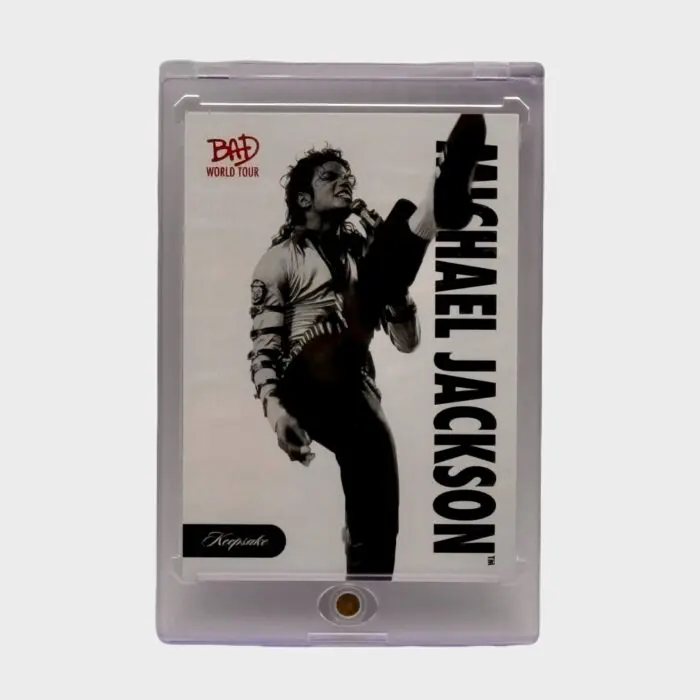 Michael Jackson BAD Tour Keepsake Trading Card # 27