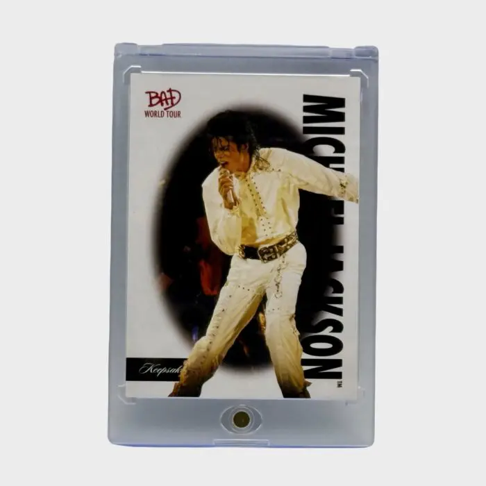 Michael Jackson BAD Tour Keepsake Trading Card # 29