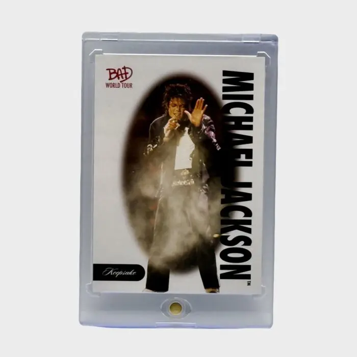 Michael Jackson BAD Tour Keepsake Trading Card # 30