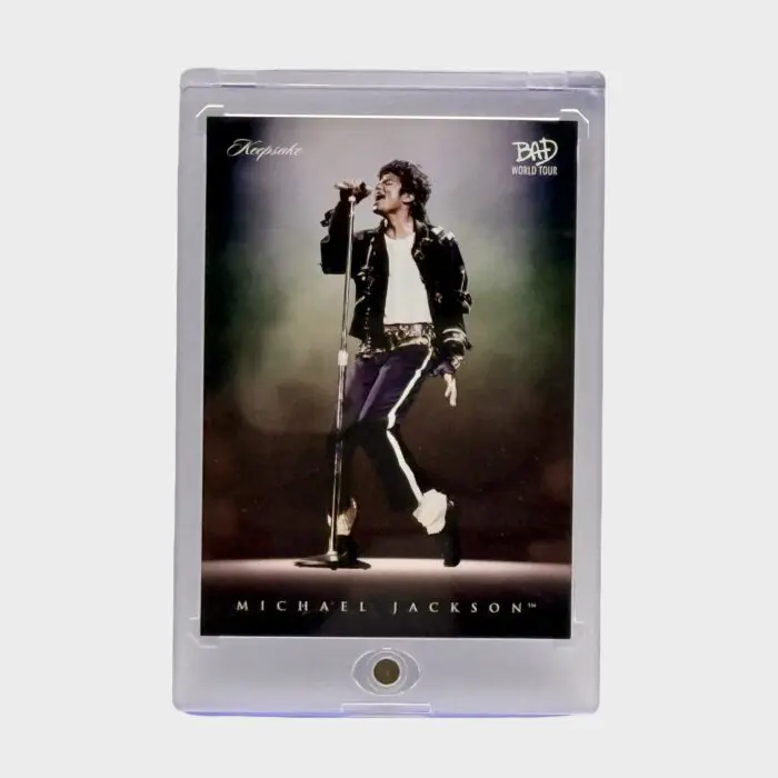 Michael Jackson BAD Tour Keepsake Trading Card # 31