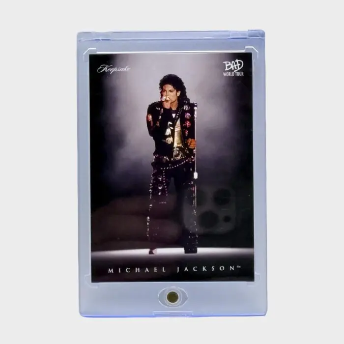 Michael Jackson BAD Tour Keepsake Trading Card # 32