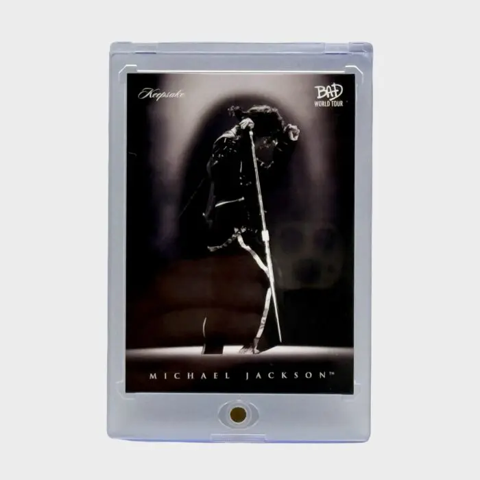 Michael Jackson BAD Tour Keepsake Trading Card # 34