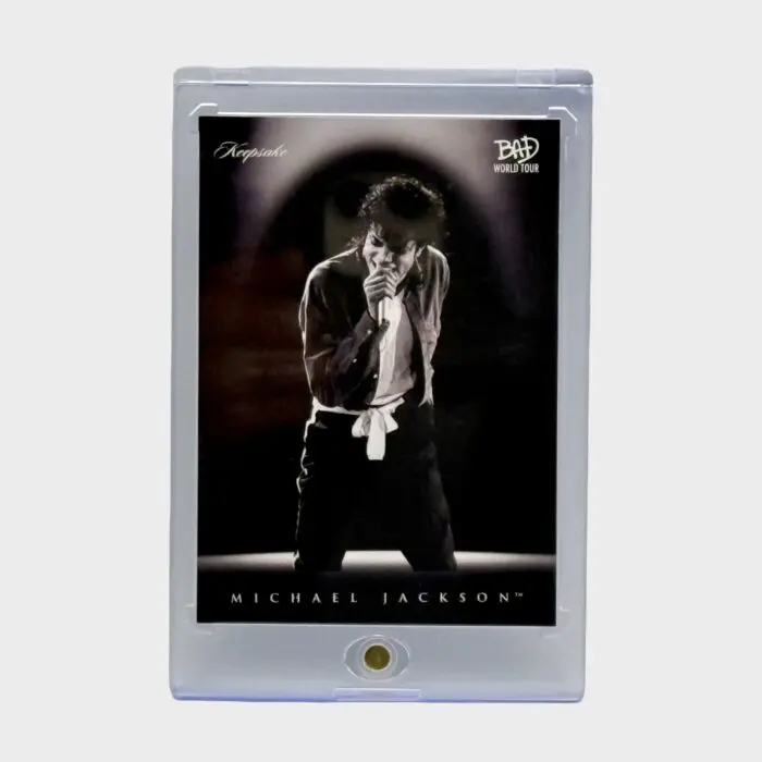 Michael Jackson BAD Tour Keepsake Trading Card # 35