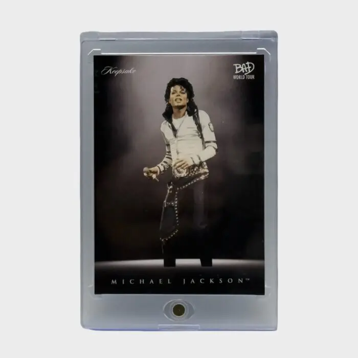 Michael Jackson BAD Tour Keepsake Trading Card # 39