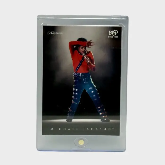 Michael Jackson BAD Tour Keepsake Trading Card # 42