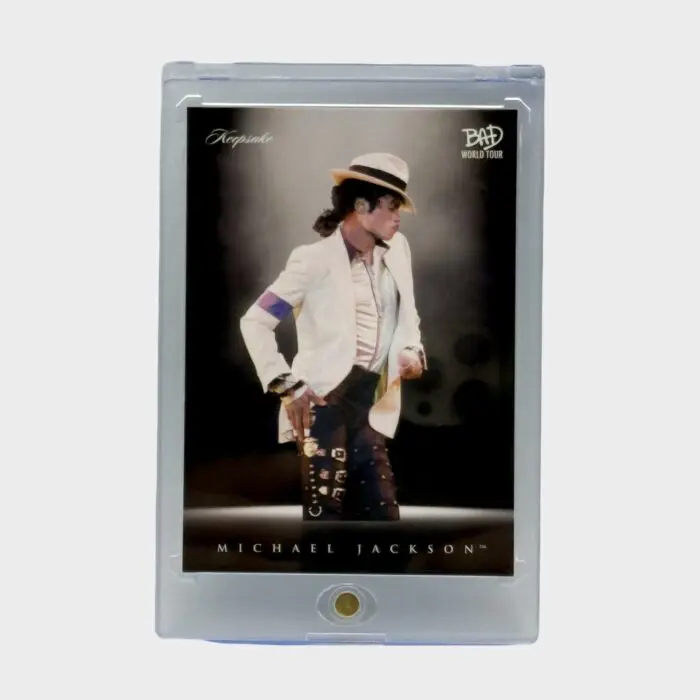 Michael Jackson BAD Tour Keepsake Trading Card # 43