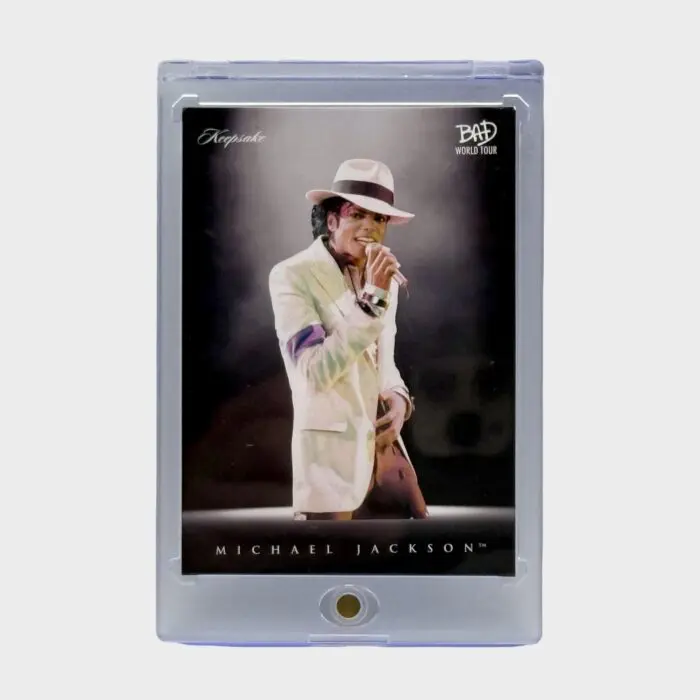 Michael Jackson BAD Tour Keepsake Trading Card # 44