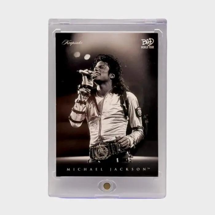 Michael Jackson BAD Tour Keepsake Trading Card # 45