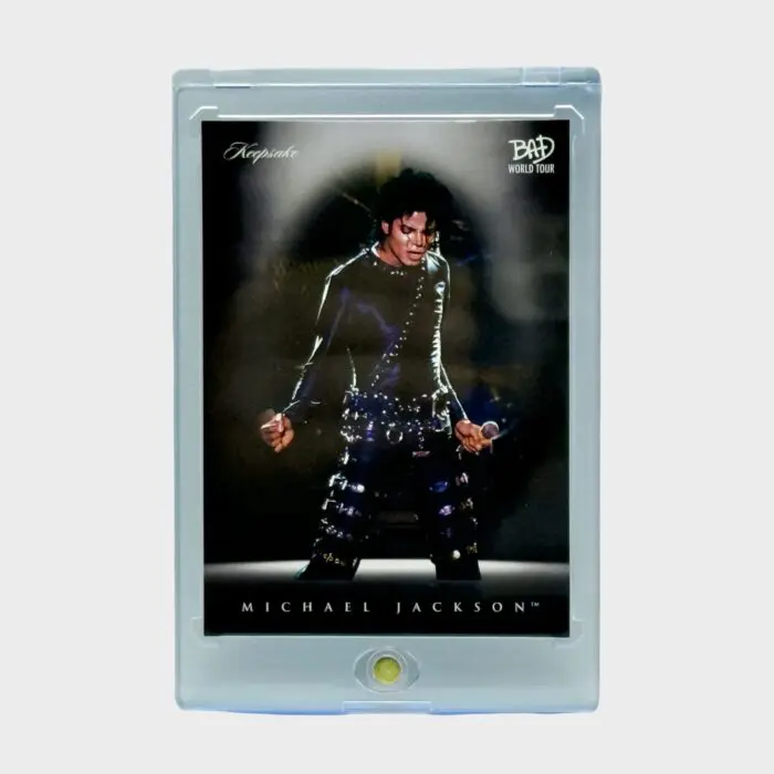 Michael Jackson BAD Tour Keepsake Trading Card # 46