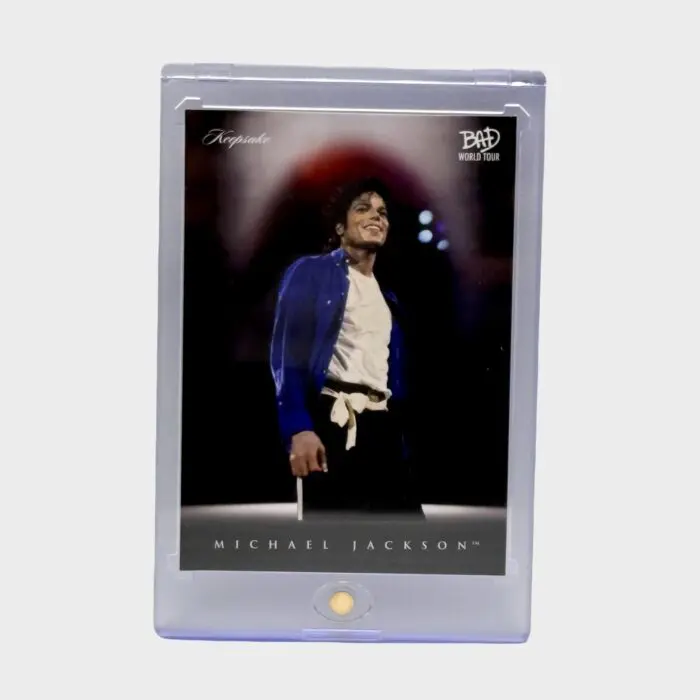 Michael Jackson BAD Tour Keepsake Trading Card # 47