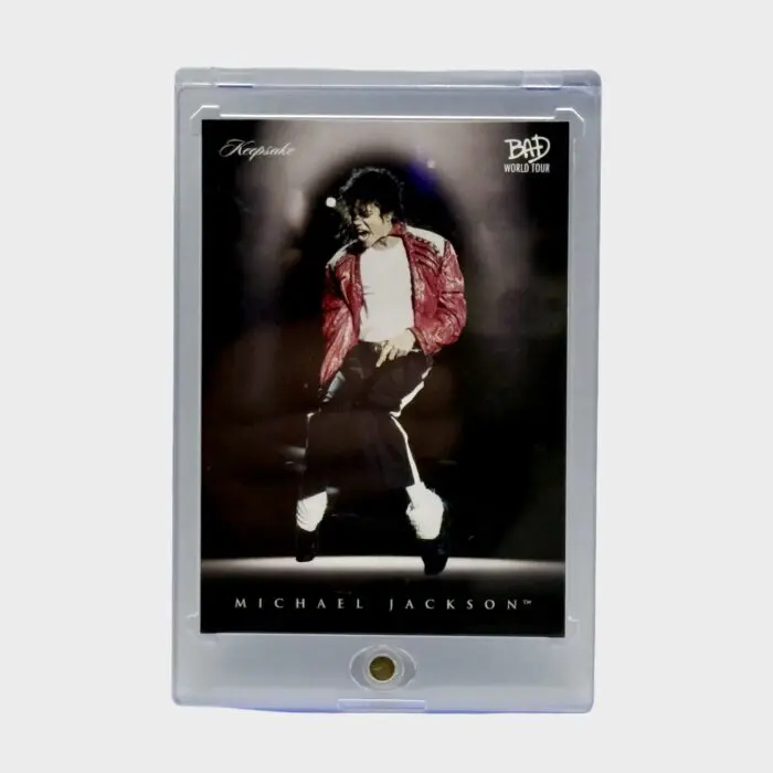 Michael Jackson BAD Tour Keepsake Trading Card # 49