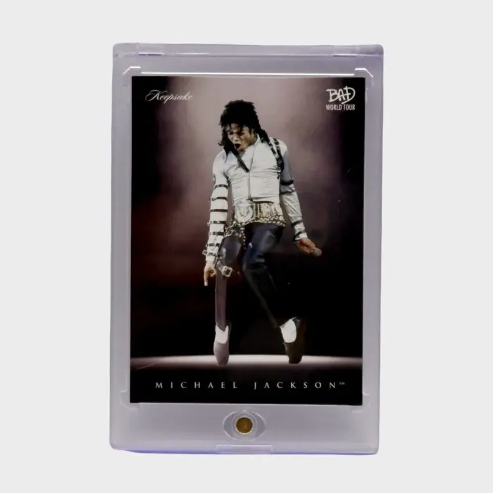 Michael Jackson BAD Tour Keepsake Trading Card # 50